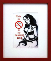 Berenika Saudková - This is a no smoking area - grafika